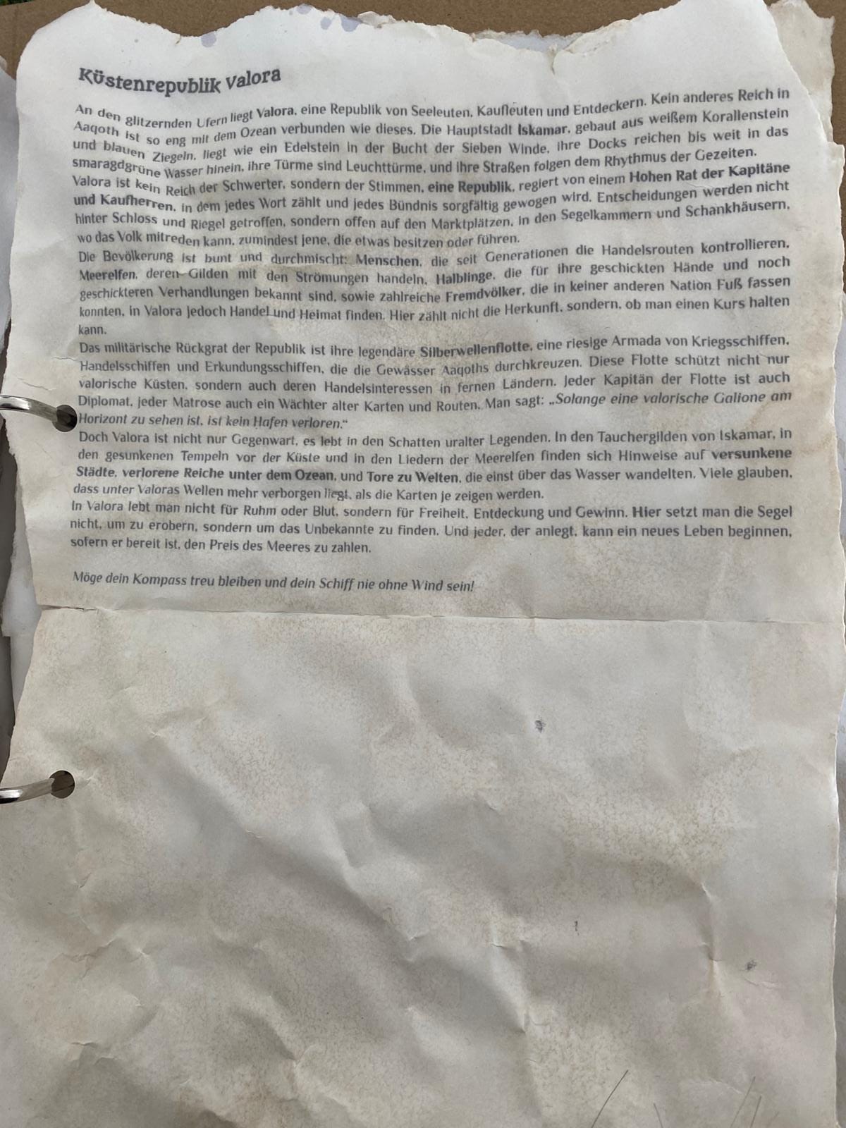 Küstenrepublik Valora